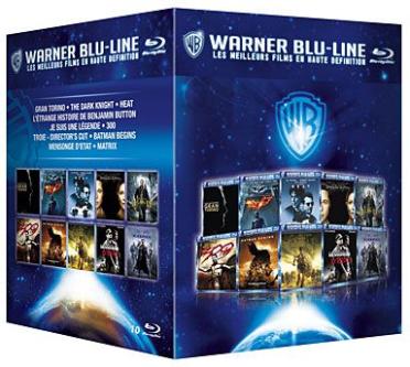 Coffret Warner Blu-Line - 10 Blu-ray Discs [Blu-ray] - flash vidéo