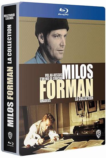 La Collection Milos Forman - Amadeus + Vol au-dessus d'un nid de coucou [Blu-ray] - flash vidéo