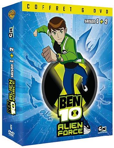 Ben 10 Alien Force - Saison 1 + 2 [DVD] - flash vidéo