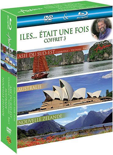 Antoine - Iles... était une fois - Asie du sud-est (Cambodge, Vietnam, Bali) + Australie + Nouvelle-Zélande [Blu-ray] - flash vidéo