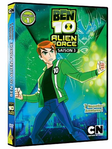 Ben 10 Alien Force - Saison 3 - Volume 1 [DVD] - flash vidéo