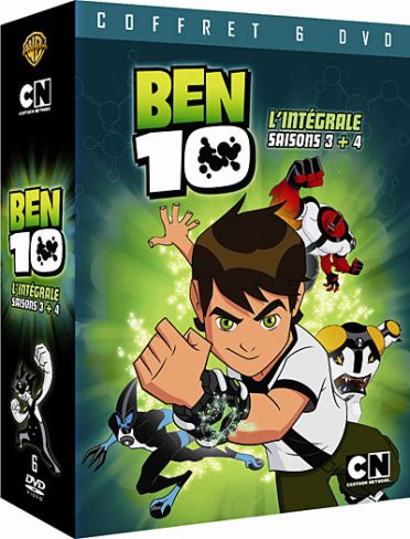 Ben 10 - Saison 3 + 4 [DVD] - flash vidéo