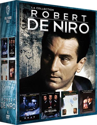 La Collection Robert De Niro - Il était une fois en Amérique + Les affranchis + Heat + Mission [DVD] - flash vidéo