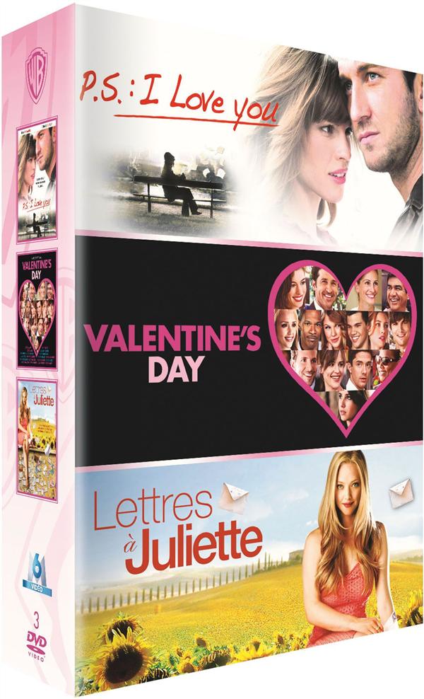 P.S. : I Love You + Valentine's Day + Lettres à Juliette [DVD] - flash vidéo