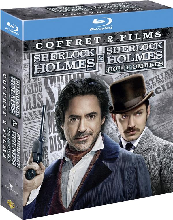 Sherlock Holmes + Sherlock Holmes 2 : Jeu d'ombres [Blu-ray]