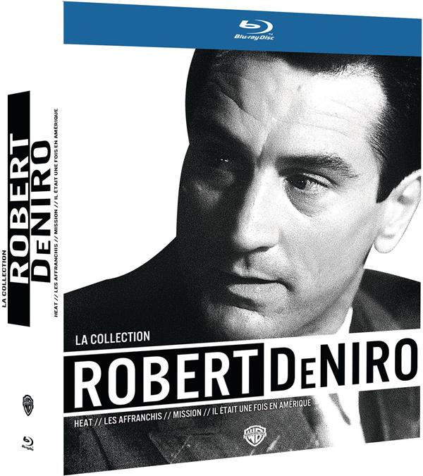 La Collection Robert De Niro - Il était une fois en Amérique + Les affranchis + Heat + Mission [Blu-ray] - flash vidéo