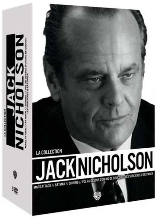 La Collection Jack Nicholson : Mars Attacks + Batman + Shining + Vol au-dessus d'un nid de coucou + Les sorcières d'Eastwick [DVD] - flash vidéo