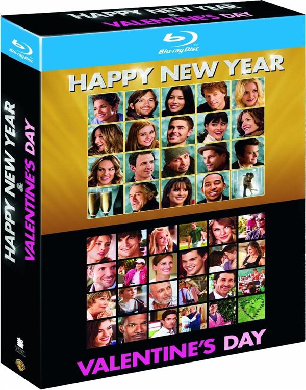 Happy New Year + Valentine's Day [Blu-ray] - flash vidéo