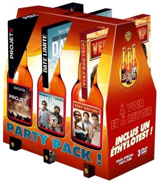 Party Pack ! - Coffret - Projet X + Very Bad Trip + Date limite [DVD] - flash vidéo