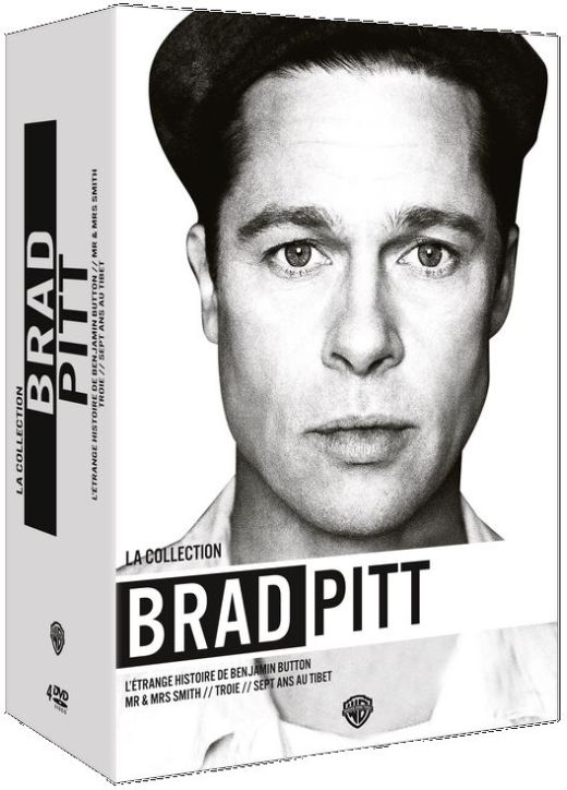 La Collection Brad Pitt - Troie + L'étrange histoire de Benjamin Button + Mr & Mrs Smith + Sept ans au Tibet [DVD] - flash vidéo