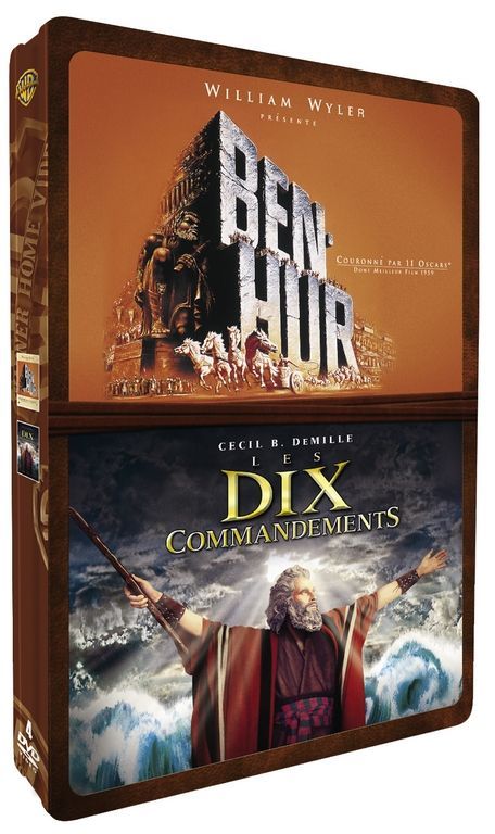 Ben-Hur + Les dix commandements [DVD] - flash vidéo
