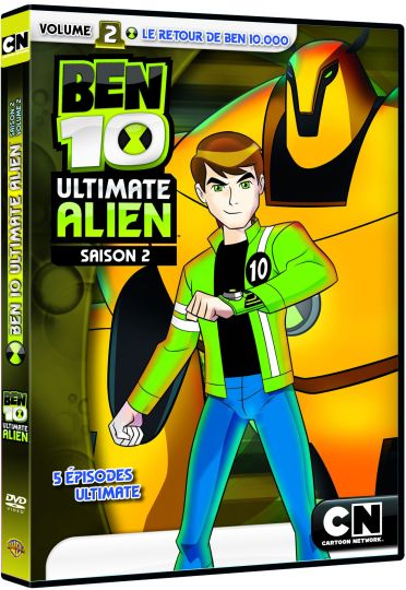 Ben 10 Ultimate Alien - Saison 2 - Volume 2 - Le retour de Ben 10.000 [DVD] - flash vidéo