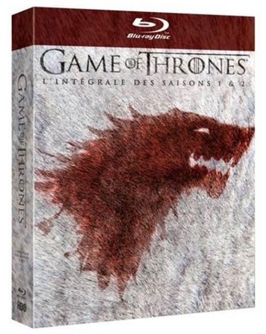 Coffret game of thrones, saisons 1 et 2 [Blu-ray] - flash vidéo