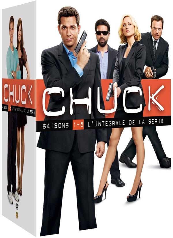 Chuck - Saisons 1-5 - L'intégrale de la série [DVD] - flash vidéo
