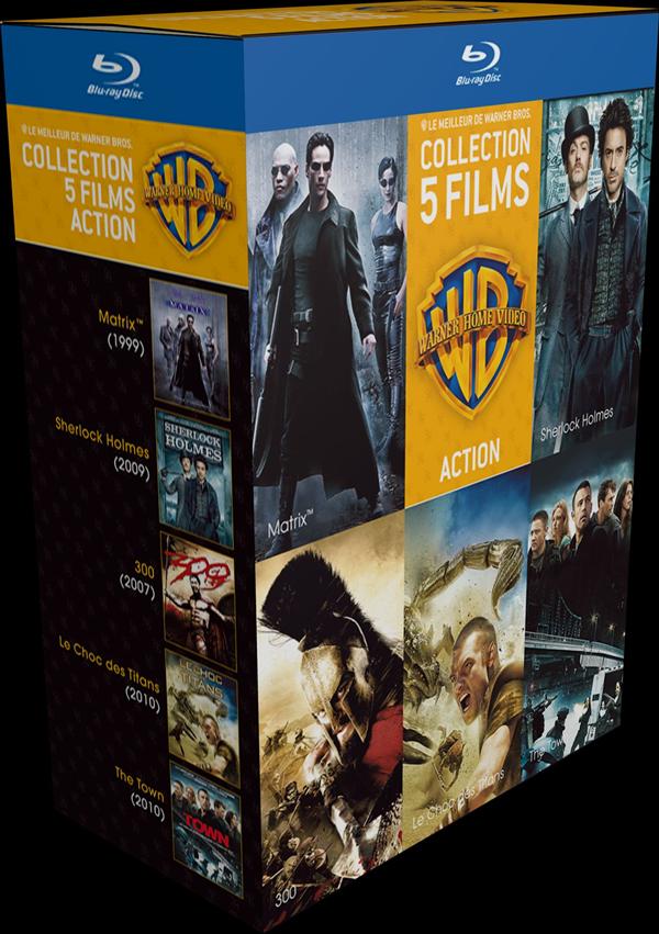 90 ans Warner - Coffret 5 films - Action [Blu-ray] - flash vidéo