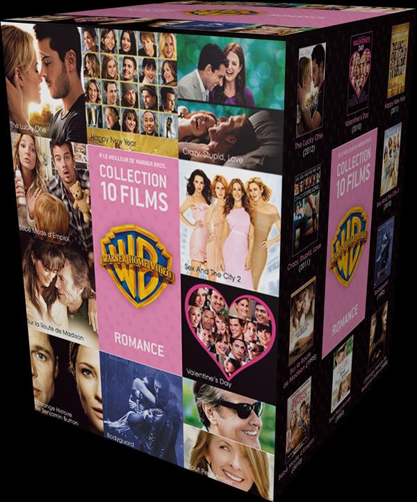 90 ans Warner - Coffret 10 films - Romance [DVD] - flash vidéo