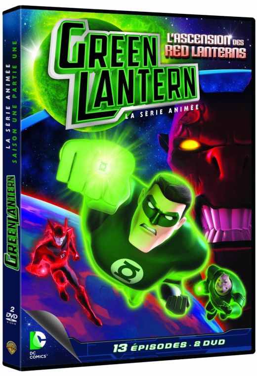 Green Lantern, la série animée - Saison 1 - Partie 1 - L'ascension des Red Lanterns [DVD] - flash vidéo