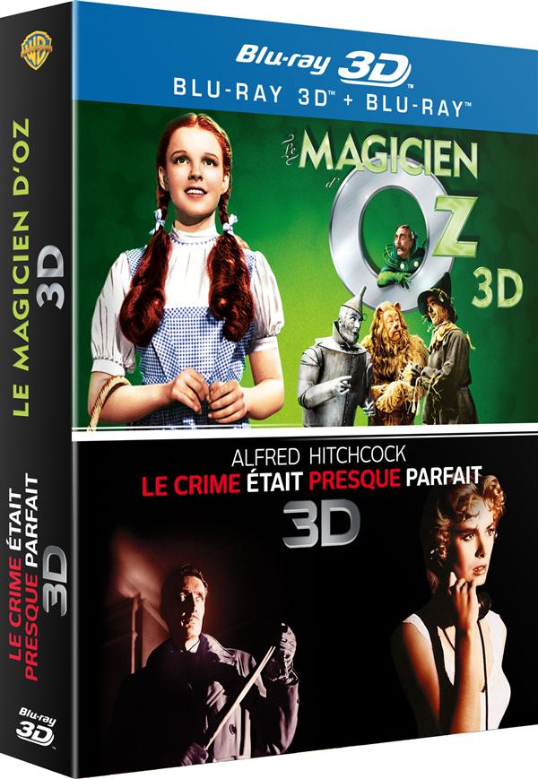 Le magicien d'Oz 3D + Le crime était presque parfait 3D [Blu-ray 3D] - flash vidéo