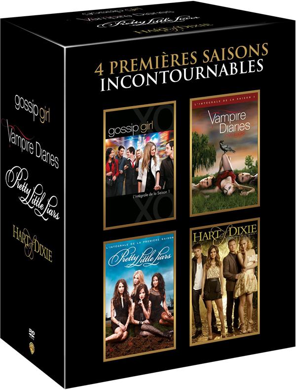 4 premières saisons incontournables : Gossip Girl + Vampire Diaries + Pretty Little Liars + Hart of Dixie [DVD]