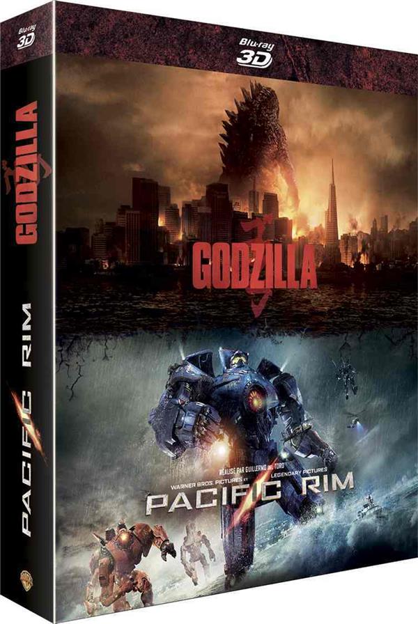 Godzilla + Pacific Rim [Blu-ray 3D] - flash vidéo