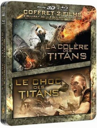 Le Choc des Titans + La colère des Titans [Blu-ray 3D]
