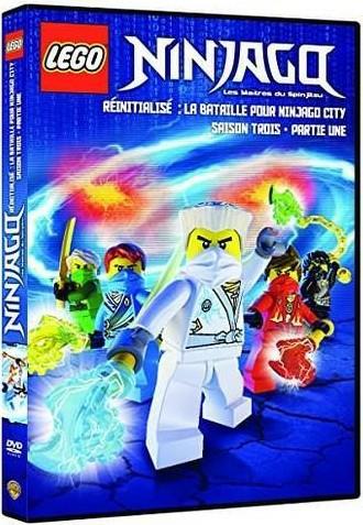 LEGO Ninjago, Les maîtres du Spinjitzu - Saison 3 - Réinitialisé : la bataille pour Ninjago City - Partie 1 [DVD]