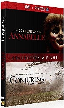 Annabelle + Conjuring : les dossiers Warren [DVD] - flash vidéo