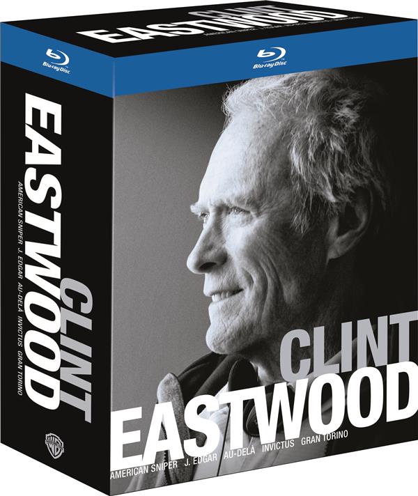 Clint Eastwood - Coffret : American Sniper + Gran Torino + J. Edgar + Invictus + Au-delà [Blu-ray] - flash vidéo