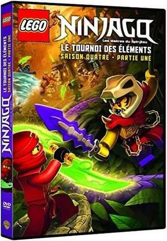 LEGO Ninjago, Les maîtres du Spinjitzu - Saison 4 - Le tournoi des éléments - Partie 1 [DVD]