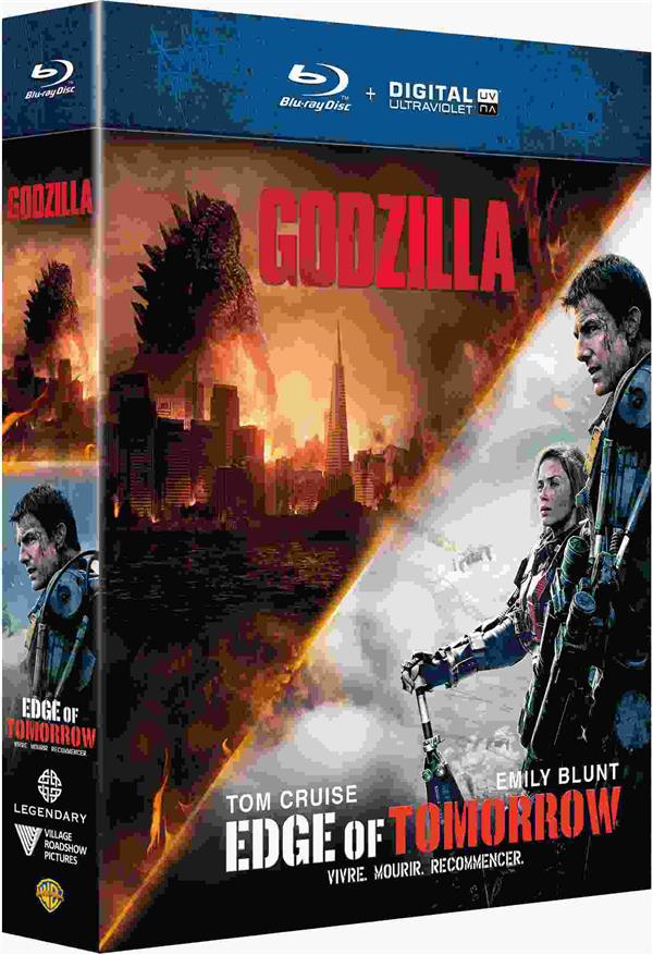 Edge of Tomorrow + Godzilla [Blu-ray] - flash vidéo