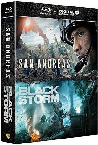 San Andreas + Black Storm [Blu-ray] - flash vidéo