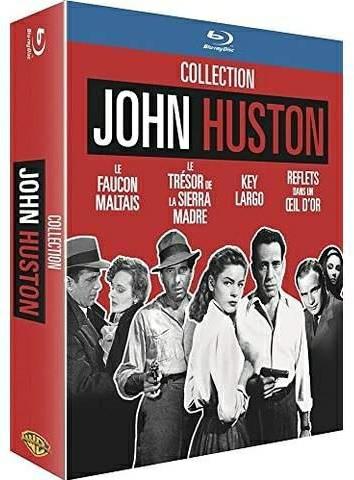 Collection John Huston : Le Faucon Maltais + Le Trésor de la Sierra Madre + Key Largo + Reflets dans un oeil d'or [Blu-ray] - flash vidéo