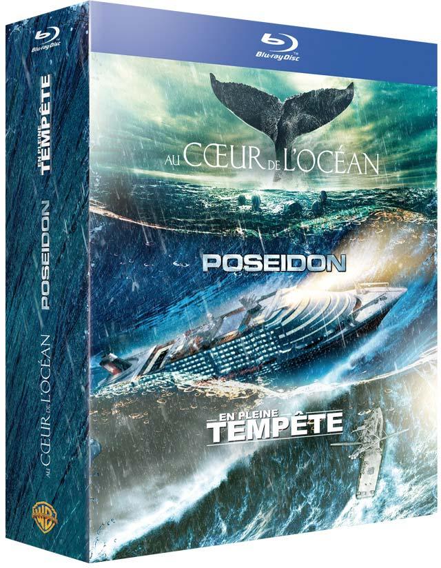 Au coeur de l'océan + Poseidon + En pleine tempête [Blu-ray]