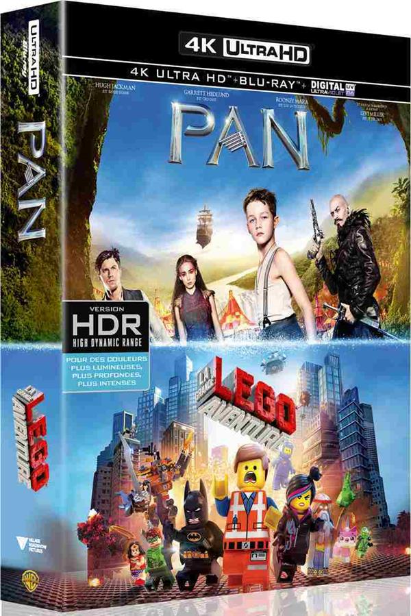 Pan + La grande aventure Lego [4K Ultra HD] - flash vidéo