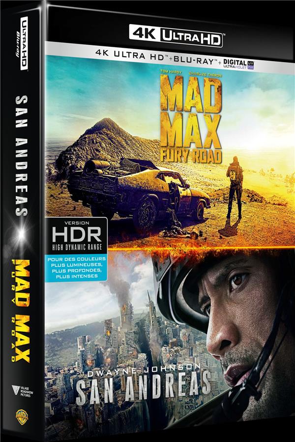 San Andreas + Mad Max : Fury Road [4K Ultra HD]