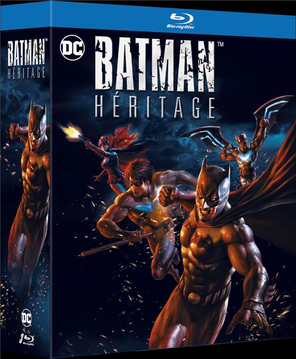 Batman Héritage : Le fils de Batman + Batman vs robin + Mauvais sang [Blu-ray] - flash vidéo