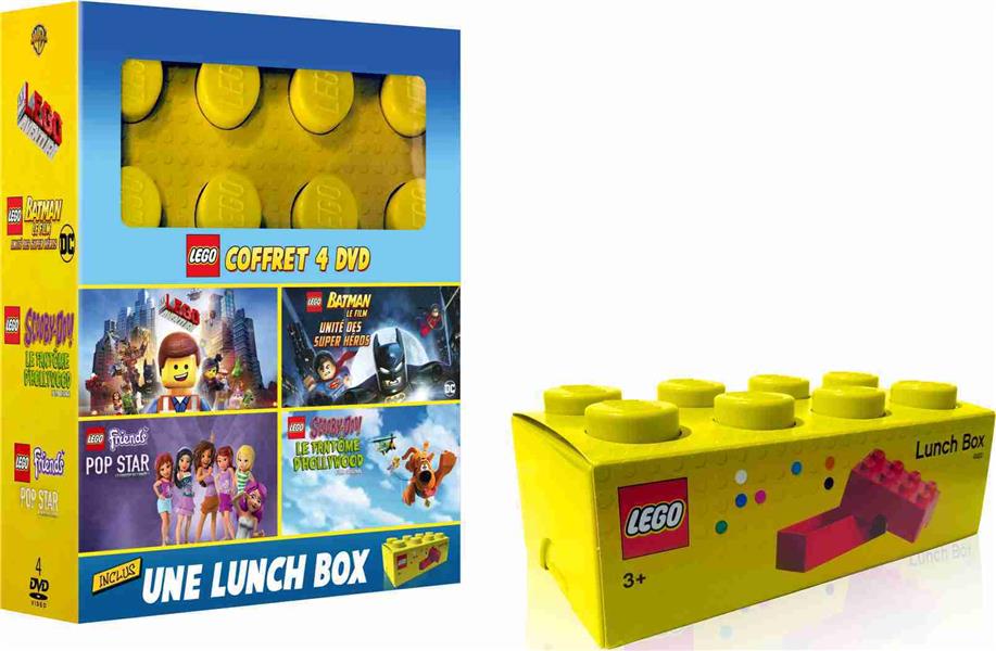 LEGO - Coffret 4 DVD - Lunch Box [DVD] - flash vidéo