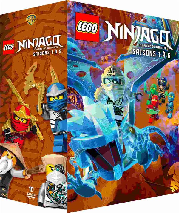 LEGO Ninjago, Les maîtres du Spinjitzu - Saisons 1 à 5 [DVD]
