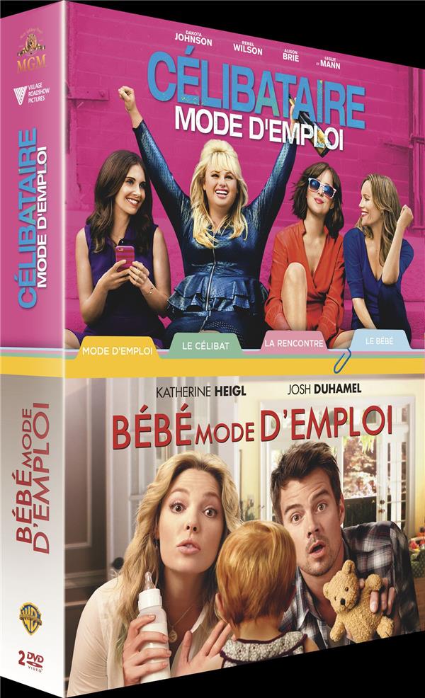 Célibataire mode d'emploi + Bébé mode d'emploi [DVD] - flash vidéo
