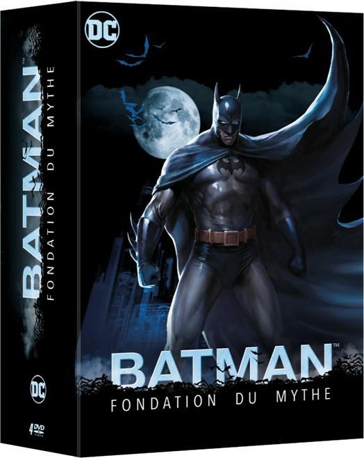 Batman Fondation du mythe : The Dark Knight 1 & 2 + Year One + The Killing Joke [DVD] - flash vidéo