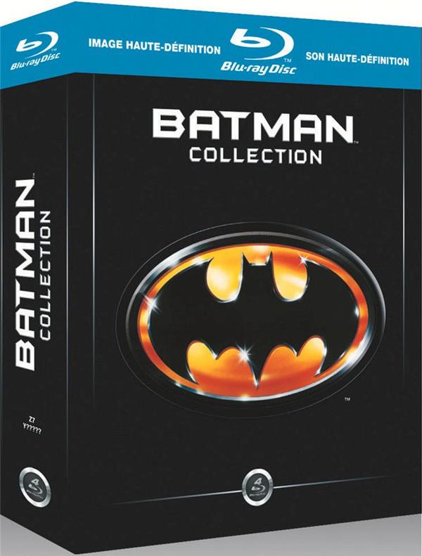 Batman - 4 films collection 1989-1997 [Blu-ray] - flash vidéo