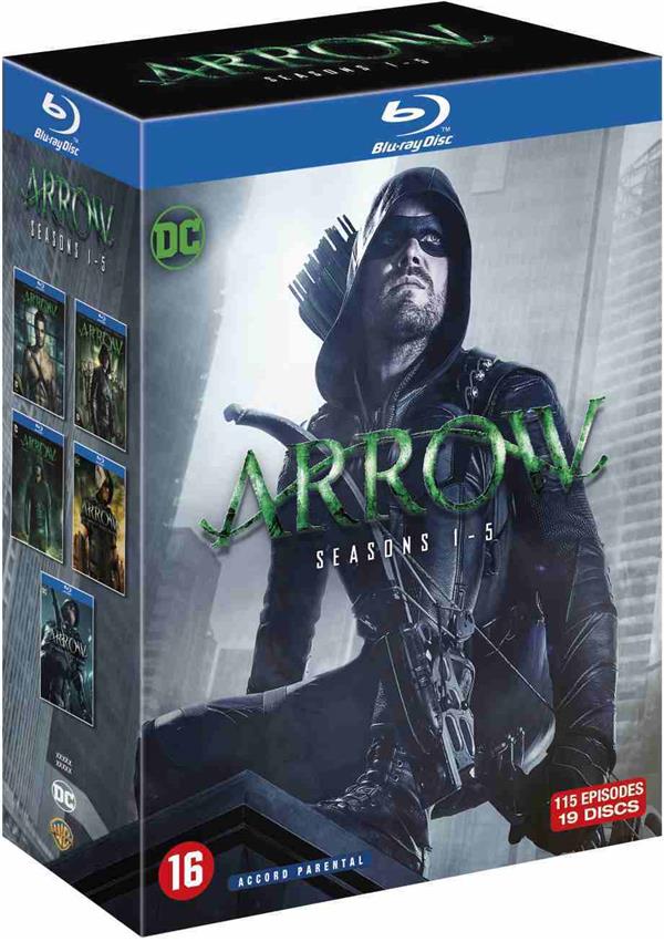 Arrow - Saisons 1 - 5 [Blu-ray] - flash vidéo