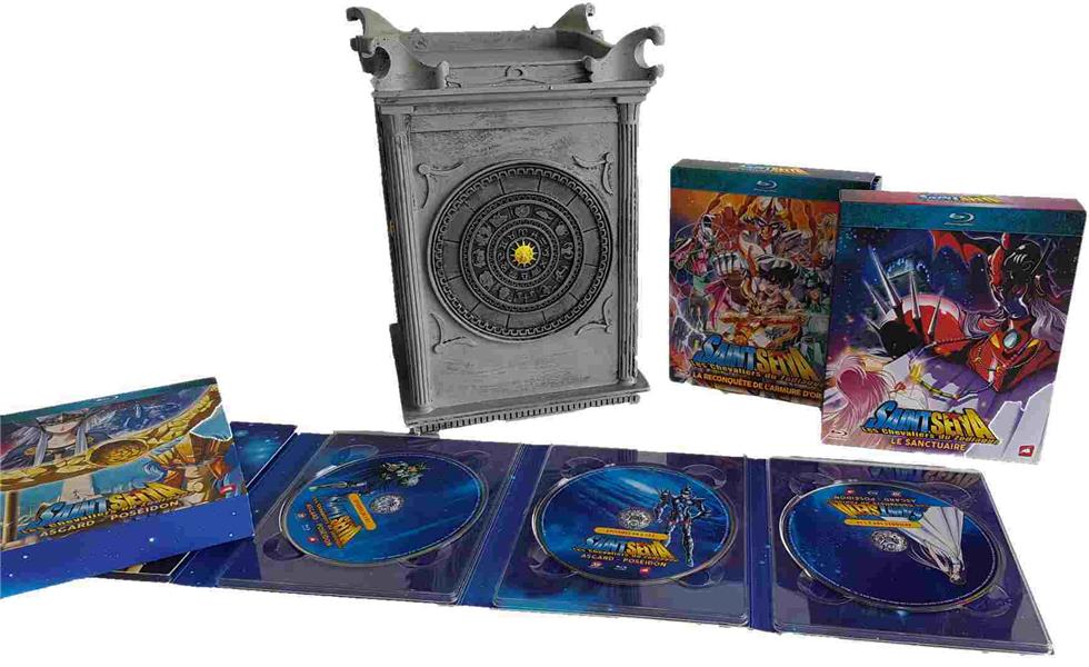 Saint Seiya - Les chevaliers du Zodiaque : La reconquête de l'armure d'or - Le Sanctuaire - Asgard/Poséidon [Blu-ray] - flash vidéo