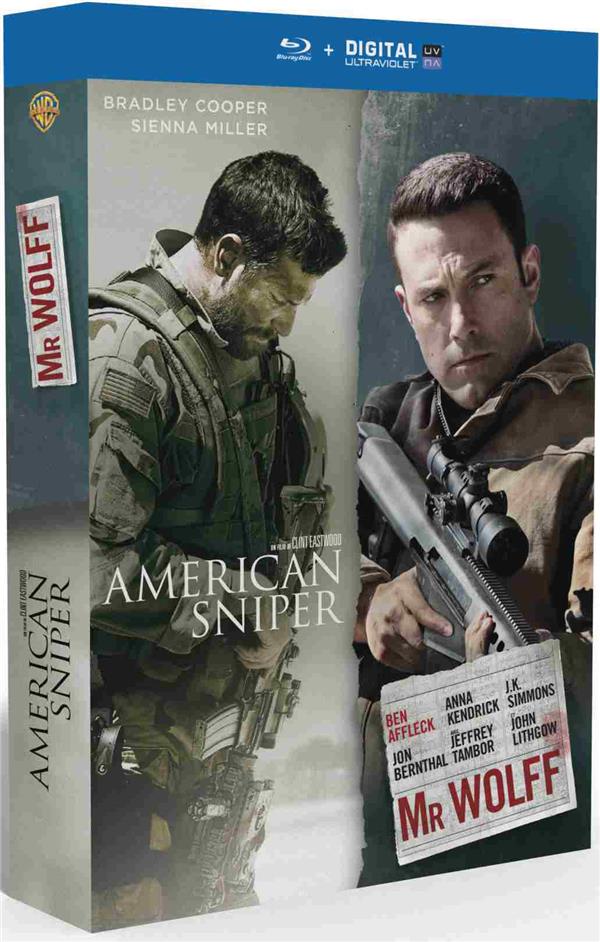 American Sniper + Mr. Wolff [Blu-ray] - flash vidéo