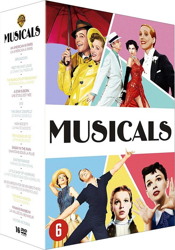 Coffret Comédies Musicales - 16 films [DVD] - flash vidéo