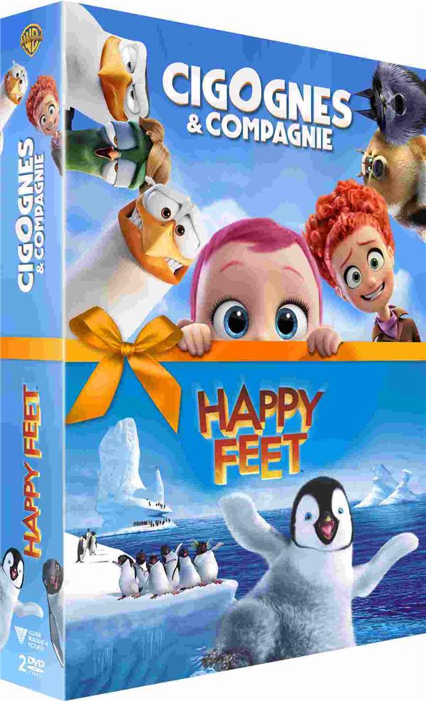 Cigognes et compagnie + Happy Feet [DVD] - flash vidéo
