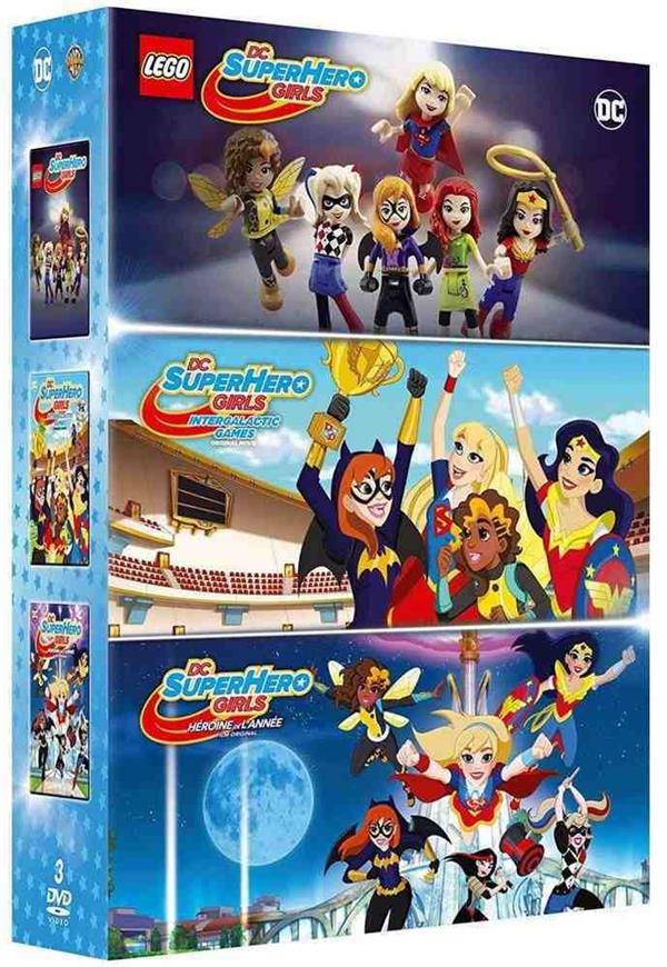 DC Super Hero Girls - Coffret 3 DVD [DVD] - flash vidéo