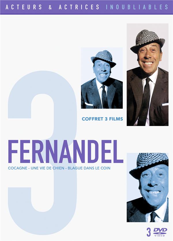 Inoubliable Fernandel - Coffret : Cocagne + Blague dans le coin + Une vie de chien [DVD]
