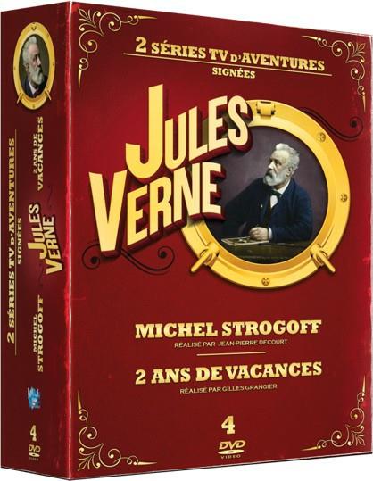 Jules Verne - Coffret : Michel Strogoff + Deux ans de vacances [DVD]