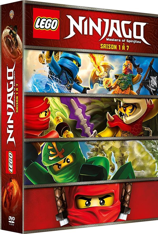 LEGO Ninjago, Les maîtres du Spinjitzu - Saisons 1 à 7 [DVD] - flash vidéo